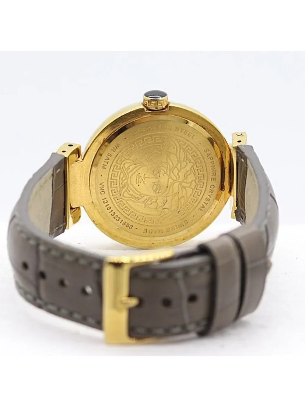 Versace Quartz Black Shell Dial Watch